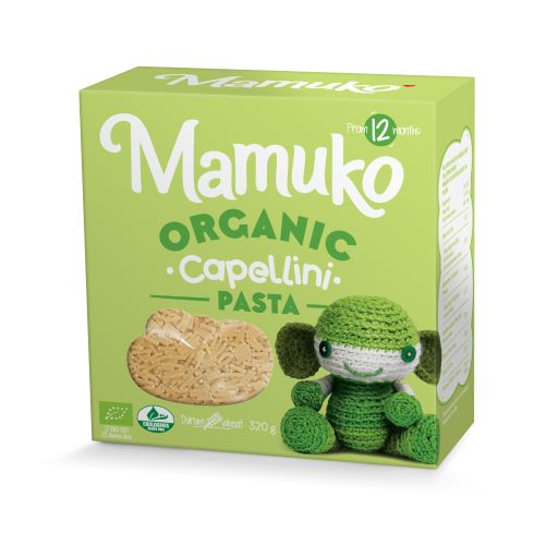 Økologisk pasta MAMUKO CAPPELLINI 320g
