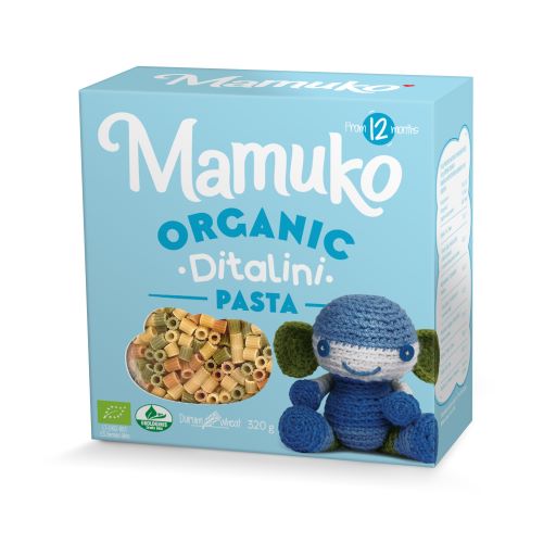 Økologisk pasta MAMUKO DITALINI 320g