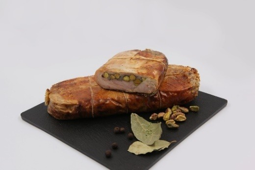 Kyllingrull med pistasjnøtter