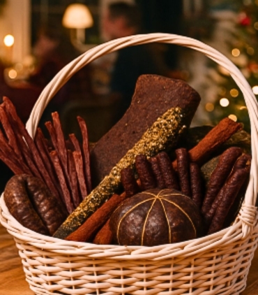 Festlig gavekurv 5,11 kg