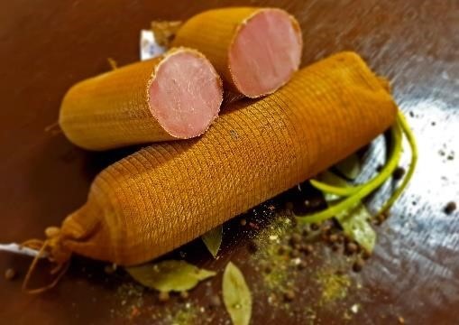 Kaldrøkt og speket svinefilet